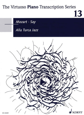 トルコ行進曲に基づく「トルコ風ジャズ」(Mozart/ Say編曲)《輸入ピアノ楽譜》の画像