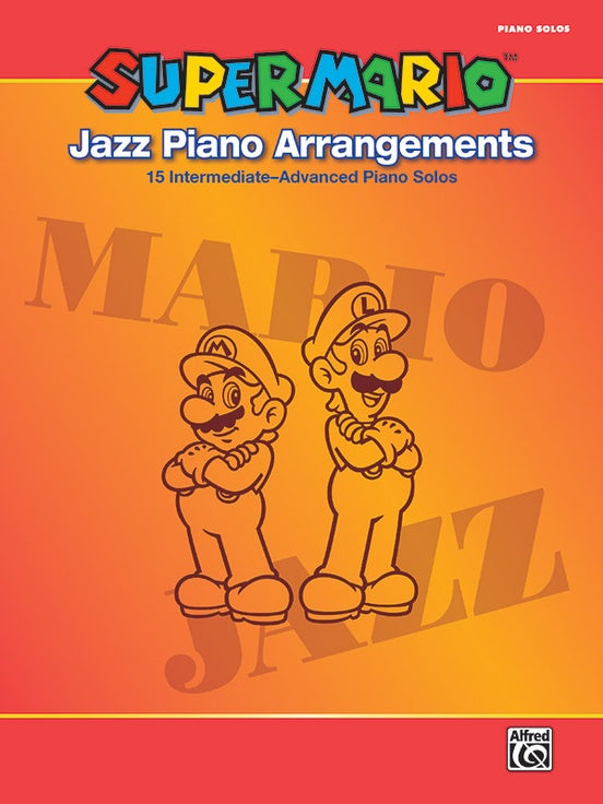 「スーパー・マリオ」よりジャズ・アレンジ曲集(中上級ピアノ)《輸入ピアノ楽譜》の画像