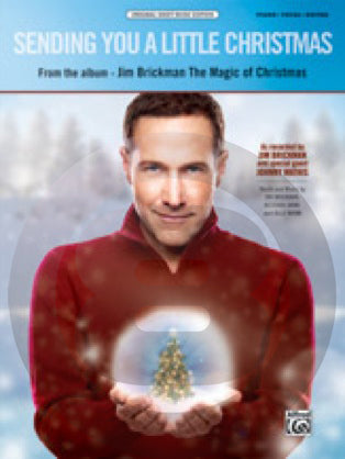 ジム・ブリックマン／センディング・ユー・ア・リトル・クリスマス《輸入ピアノ楽譜》の画像