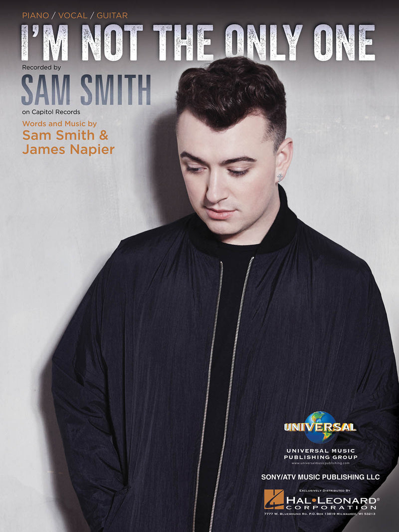 サム・スミス／アイム・ノット・ザ・オンリー・ワン《輸入ピアノ楽譜》の画像
