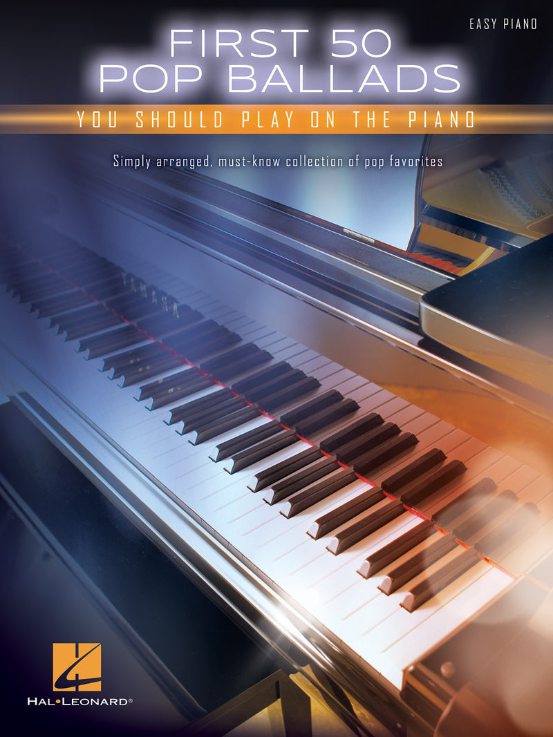 はじめに弾きたいポップス・バラード50曲（初級ピアノ曲集)《輸入ピアノ楽譜》の画像