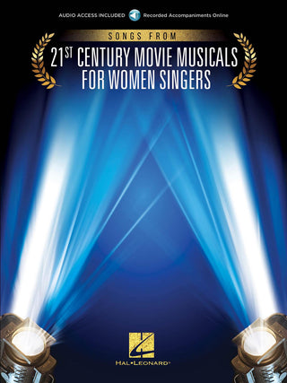 21世紀のミュージカル映画の女性ボーカル曲集（10曲収録）《輸入ピアノ楽譜》の画像
