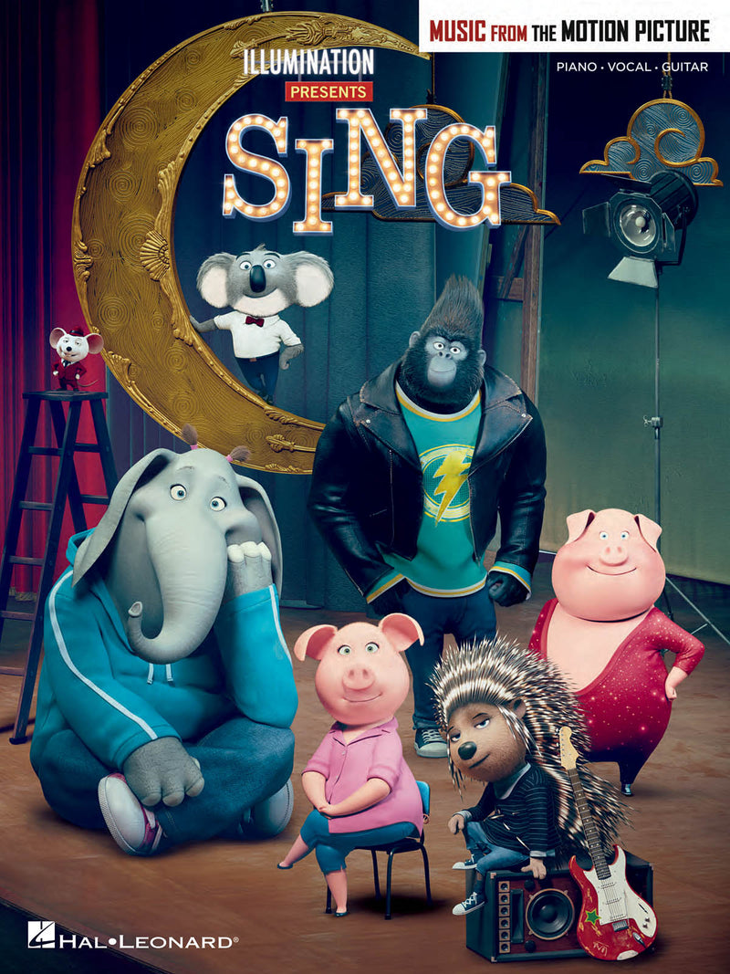 「SING/シング」曲集（同名3Dアニメ映画より）《輸入ピアノ楽譜》の画像