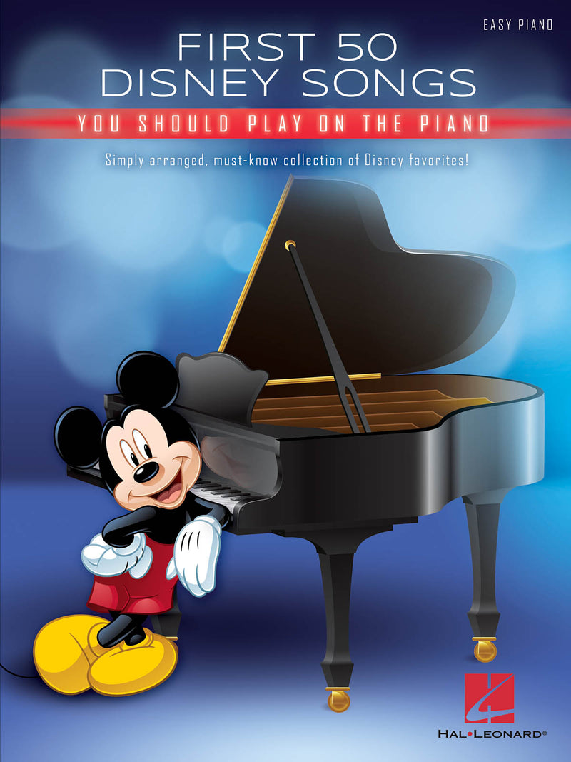 はじめに弾きたいディズニーソング50曲（初級ピアノ曲集)《輸入ピアノ楽譜》の画像