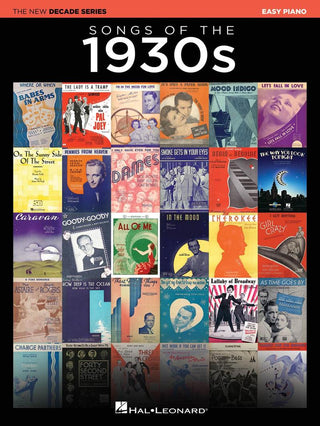 1930年代のヒット曲集(ニュー・ディケイド・シリーズ)《輸入ピアノ楽譜》の画像