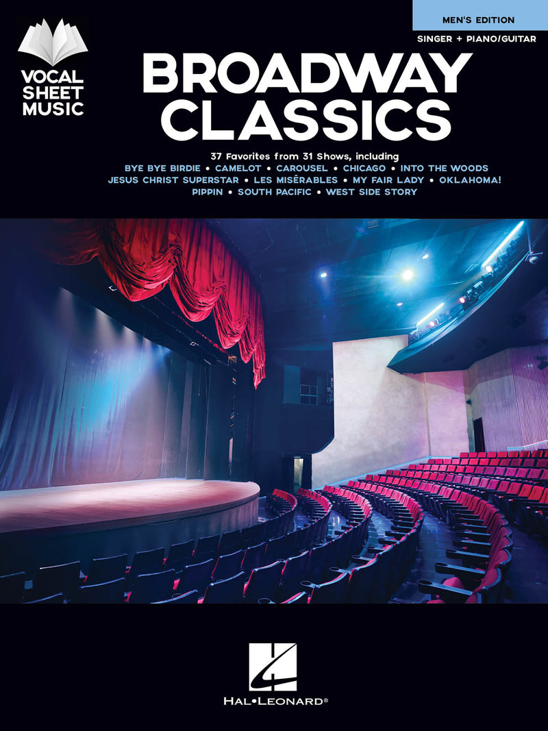 ブロードウェイ・クラシック曲集：男性版（37曲収録）《輸入ピアノ楽譜》の画像