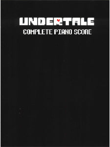 『Undertale(アンダーテール)』オフィシャルピアノ曲集【完全版】（101曲収録）《輸入ピアノ楽譜》の画像