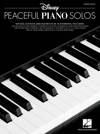 やさしい曲調のディズニー・ピアノ・ソロ曲集（34曲収録）《輸入ピアノ楽譜》の画像