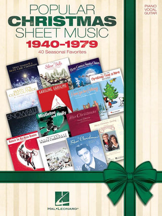 1940-1979年 ポピュラー・クリスマス曲集(40曲収録)《輸入ピアノ楽譜》の画像