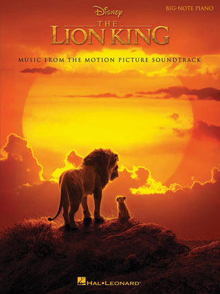 ライオン・キング(2019年公開)／ビッグノート・ソングブック・シリーズ（13曲収録）《輸入ピアノ楽譜》の画像