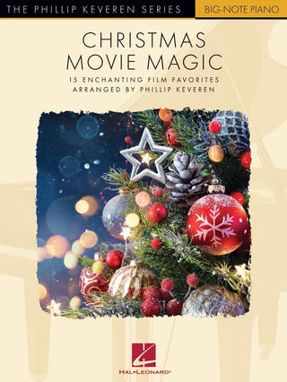 クリスマス・ムービー・ソング（大きい音符シリーズ、初級ピアノ）《輸入ピアノ楽譜》の画像