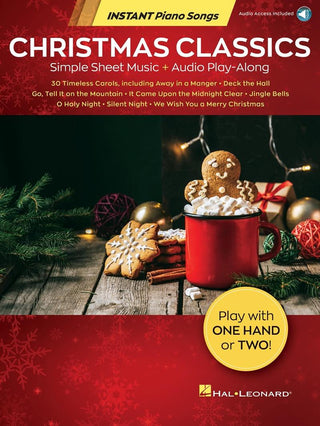 定番クリスマス曲集(30曲収録／インスタント・ピアノ・ソング・シリーズ)《輸入ピアノ楽譜》の画像