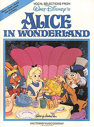 「不思議の国のアリス」(同名ディズニー映画より)(12曲収録)《輸入ピアノ楽譜》の画像