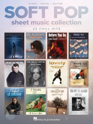 ソフト・ポップ・コレクション(Sam Smith，Maroon 5，Taylor Swift他全25曲)《輸入ピアノ楽譜》の画像