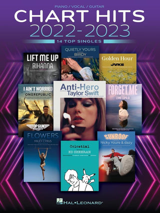 2022-2023ヒットチャート曲集（14曲収録）《輸入ピアノ楽譜》の画像
