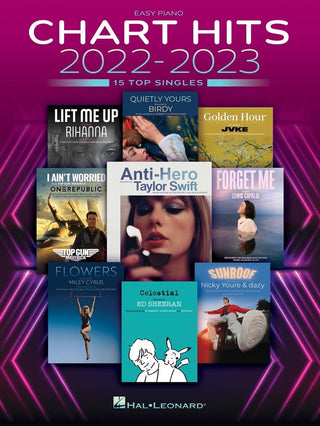 2022-2023ヒットチャート曲集（初級ピアノ）（14曲収録）《輸入ピアノ楽譜》の画像
