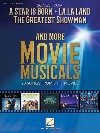 ミュージカル映画曲集（8つの映画作品より20曲収録）《輸入ピアノ楽譜》の画像