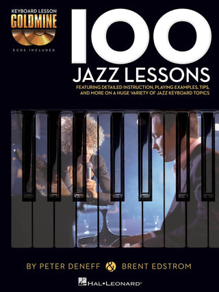 100のジャズ・レッスン《輸入ピアノ楽譜》の画像