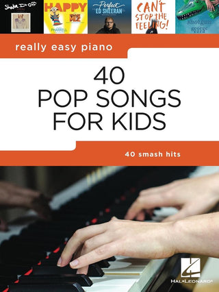 本当にやさしい・子供のためポップソング40曲集(初級用)《輸入ピアノ楽譜》の画像