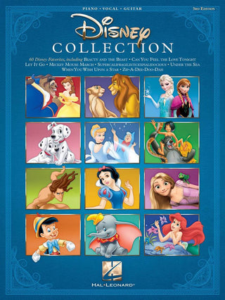 ディズニー・コレクション(54曲収録)《輸入ピアノ楽譜》の画像