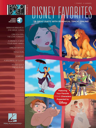 ディズニー・フェイバリッツ (連弾用）(音源ダウンロード版)《輸入ピアノ楽譜》の画像
