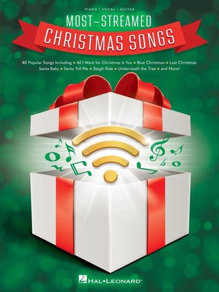 最もストリーミングされたクリスマス曲集《輸入ピアノ楽譜》の画像