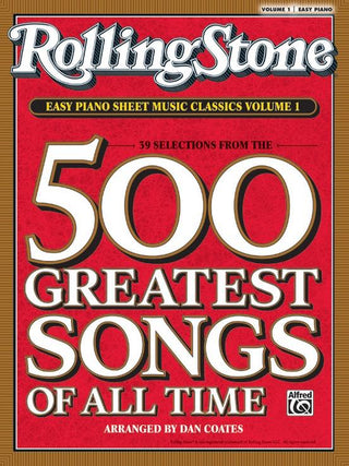 「ローリング・ストーン誌」初級ピアノ・シート・ミュージック・クラシックス vol.1(39曲収録)《輸入ピアノ楽譜》の画像