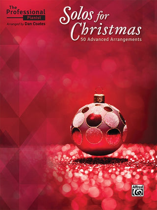 プロフェッショナルのためのクリスマスソロ曲集(上級ピアノ)(50曲収録)《輸入ピアノ楽譜》の画像