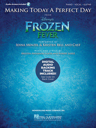 パーフェクト・デイ 特別な一日(映画「アナと雪の女王」より)《輸入ピアノ楽譜》の画像