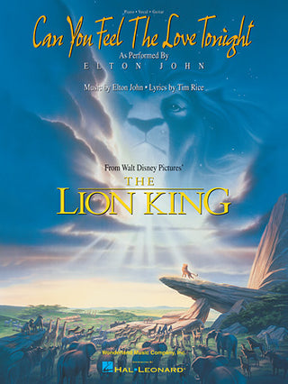 愛を感じて(ディズニー映画「ライオン・キング」より)《輸入ピアノ楽譜》の画像