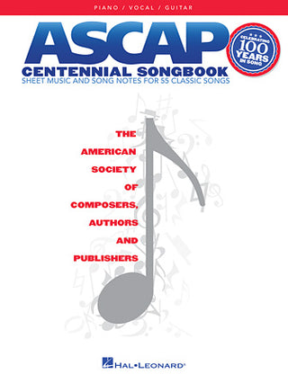 ASCAP100周年ソング・ブック(55曲収録)《輸入ピアノ楽譜》の画像