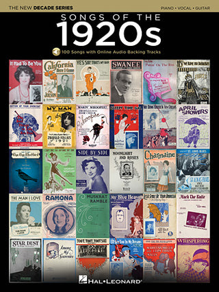1920年代曲集(音源ダウンロード版)(100曲収録)《輸入ピアノ楽譜》の画像