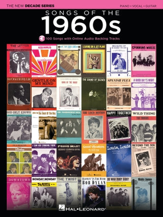 1960年代曲集(音源ダウンロード版)(101曲収録)《輸入ピアノ楽譜》の画像
