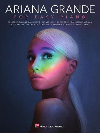 アリアナ・グランデ曲集(初級ピアノ用)《輸入ピアノ楽譜》の画像