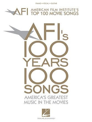 アメリカ映画協会による100の楽曲集《輸入ピアノ楽譜》の画像