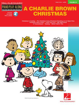 チャーリー・ブラウンのクリスマス・ピアノ・プレイ・ア・ロングVol.34《輸入ピアノ楽譜》の画像