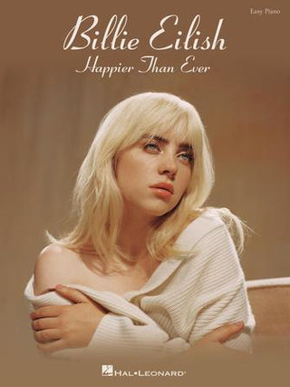 ビリー・アイリッシュ／ハピアー・ザン・エヴァー(初級ピアノ用)《輸入ピアノ楽譜》の画像