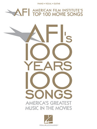 アメリカ映画協会による100の楽曲集《輸入ピアノ楽譜》の画像