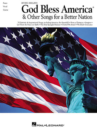 アーヴィング・バーリンの「ゴッド・ブレス・アメリカ＆より良い国家のための曲集／全米音楽クラブ連盟 2024-2028 選抜」《輸入ピアノ楽譜》の画像