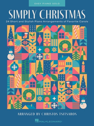 シンプルなクリスマス曲集《輸入ピアノ楽譜》の画像