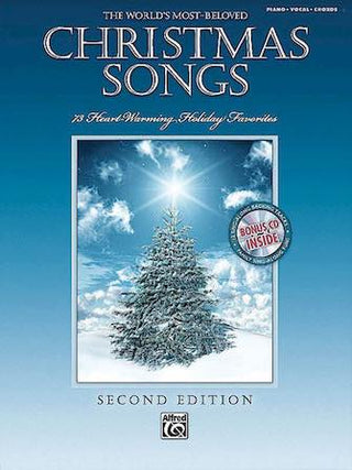 世界で最も愛されているクリスマス・ソング集(44曲収録)《輸入ピアノ楽譜》の画像