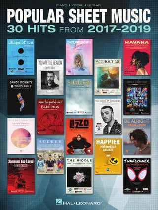 2017-2019ヒット曲集(30曲収録)《輸入ピアノ楽譜》の画像