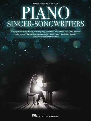 ピアノ・シンガー、ソングライター曲集(40曲収録)《輸入ピアノ楽譜》