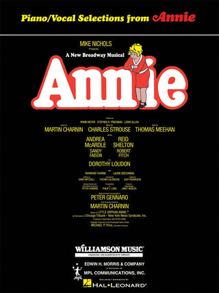 アニー（14曲収録）(ピアノ/ヴォーカル）《輸入ピアノ楽譜》の画像