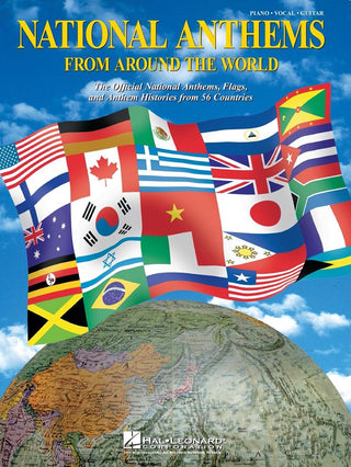 世界の国歌集（56ヶ国国歌収録）《輸入ピアノ楽譜》の画像