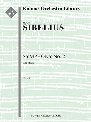 シベリウス／交響曲 第2番 ニ長調 op. 43《輸入オーケストラスコア》