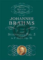 ブラームス／交響曲第3番《輸入オーケストラ・スタディスコア》の画像