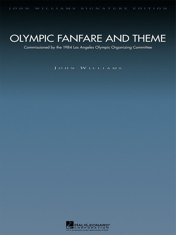ジョン・ウィリアムズ／オリンピック・ファンファーレ＆テーマ《輸入オーケストラスコア》の画像