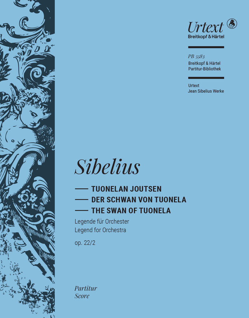 シベリウス／「トゥオネラの白鳥」( 「レンミンカイネン」組曲Op.22より第2曲)《輸入オーケストラスコア》の画像