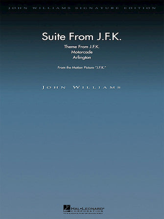 Suite from J.F.K. Deluxe Score: 『J.F.K.』組曲【ジョン・ウィリアムズ・オリジナル版/デラックススコア】 オーケストラスコアの画像